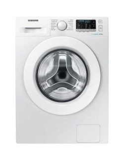 Samsung Ww80J5355Mw 8Kg Load, 1200 Spin Washing Machine  With Ecobubble&Trade; Technology - White